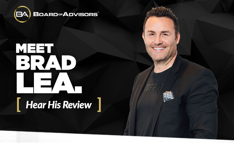 MEET BRAD LEA.