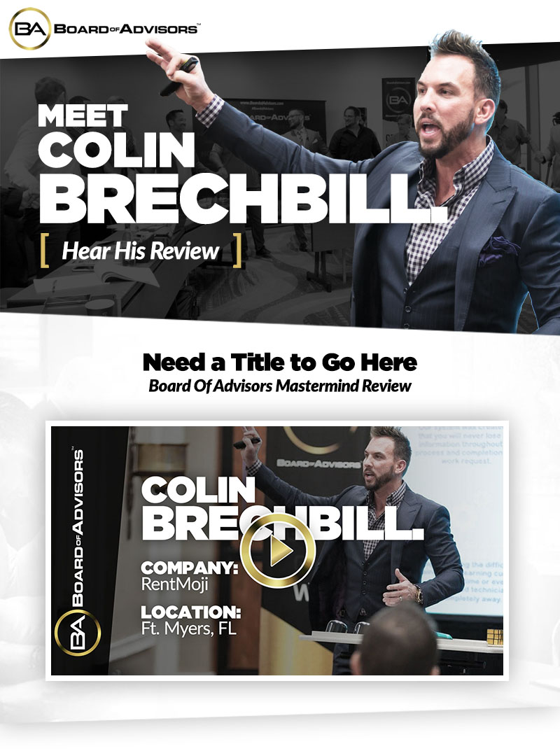 Meet Colin Brechbill